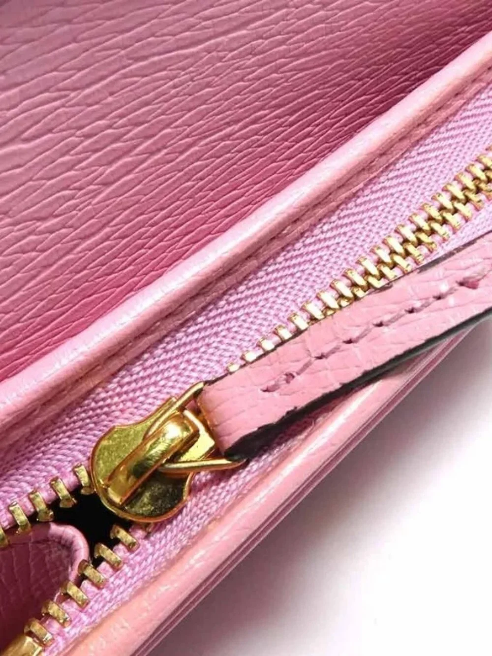Auth GUCCI Bifold Wallet Pink Leather - h32248a - Picture 7 of 12